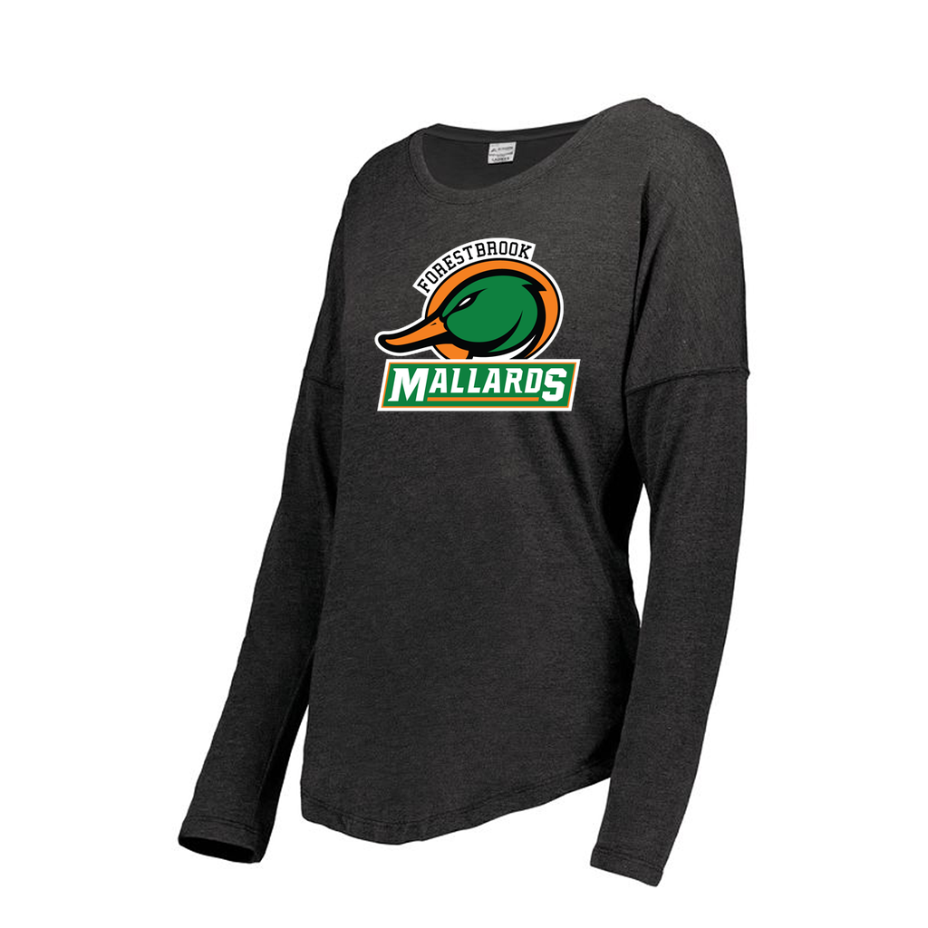 Decker Women's Tri-Blend T-Shirt - Long Sleeve