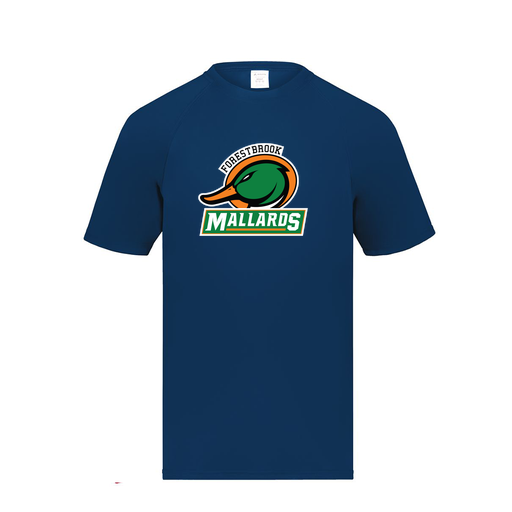 [2790.065.S-LOGO1] Men's Smooth Sport T-Shirt (Adult S, Navy, Logo 1)