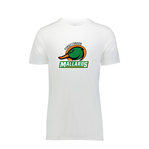 [3066.005.S-LOGO1] Youth Ultra-blend T-Shirt (Youth S, White, Logo 1)