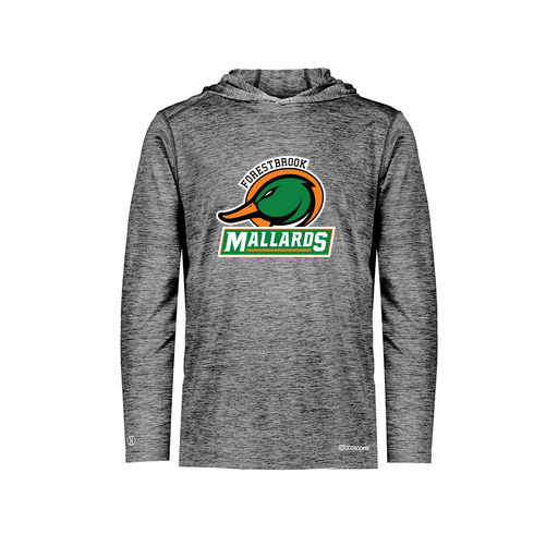[FOLHCGBK-AS-LOGO1] Men's Charge Hoodie (Adult S, Black, Logo 1)